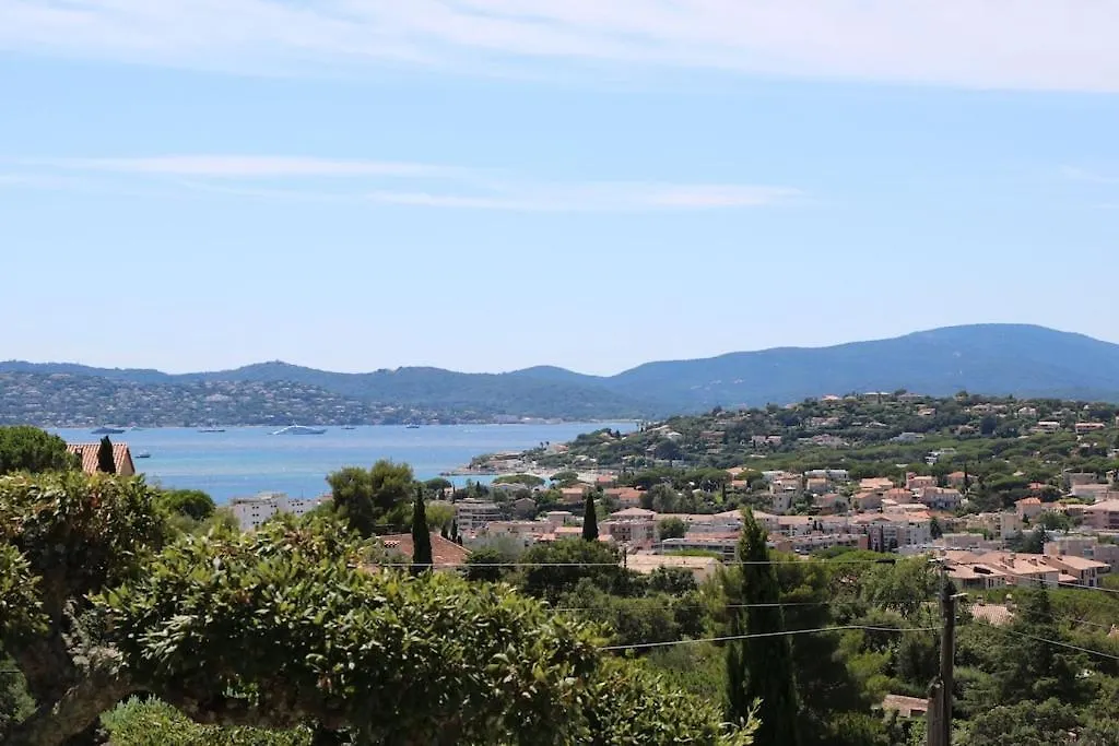 Villa Ardema - Sainte-Maxime - Sea View - 4 Bedrooms - Private Pool - Air Conditioning 0*,  Frankrig